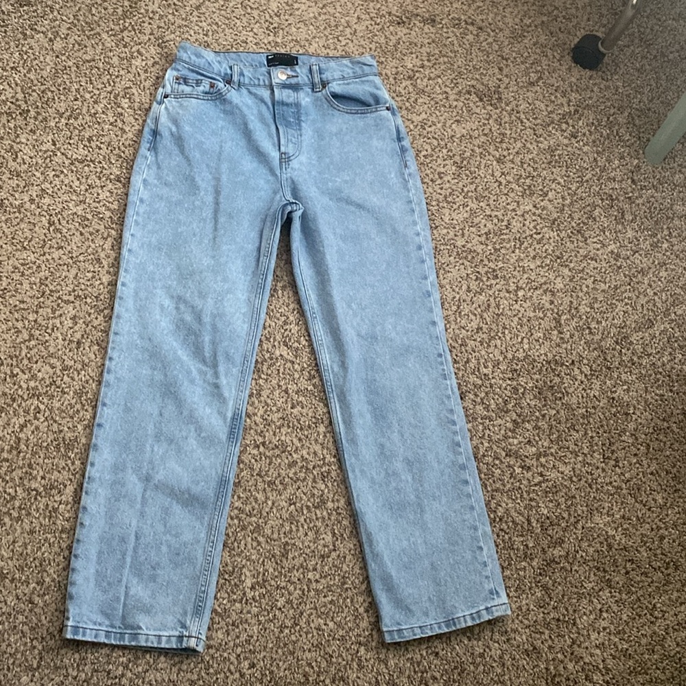 ASOS Design Button Fly Denim Jeans - Picture 2 of 8
